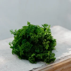 fresh organic parsley