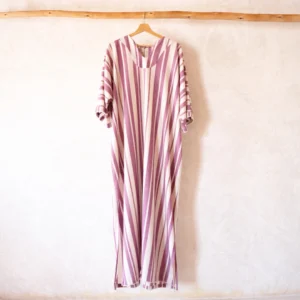 Shop the Al Maha Linen Kaftan by Lorena Michelle, a sustainable and stylish piece from the Poetry of Arabia SS’24 collection. Handcrafted, versatile, and perfect for any occasion.