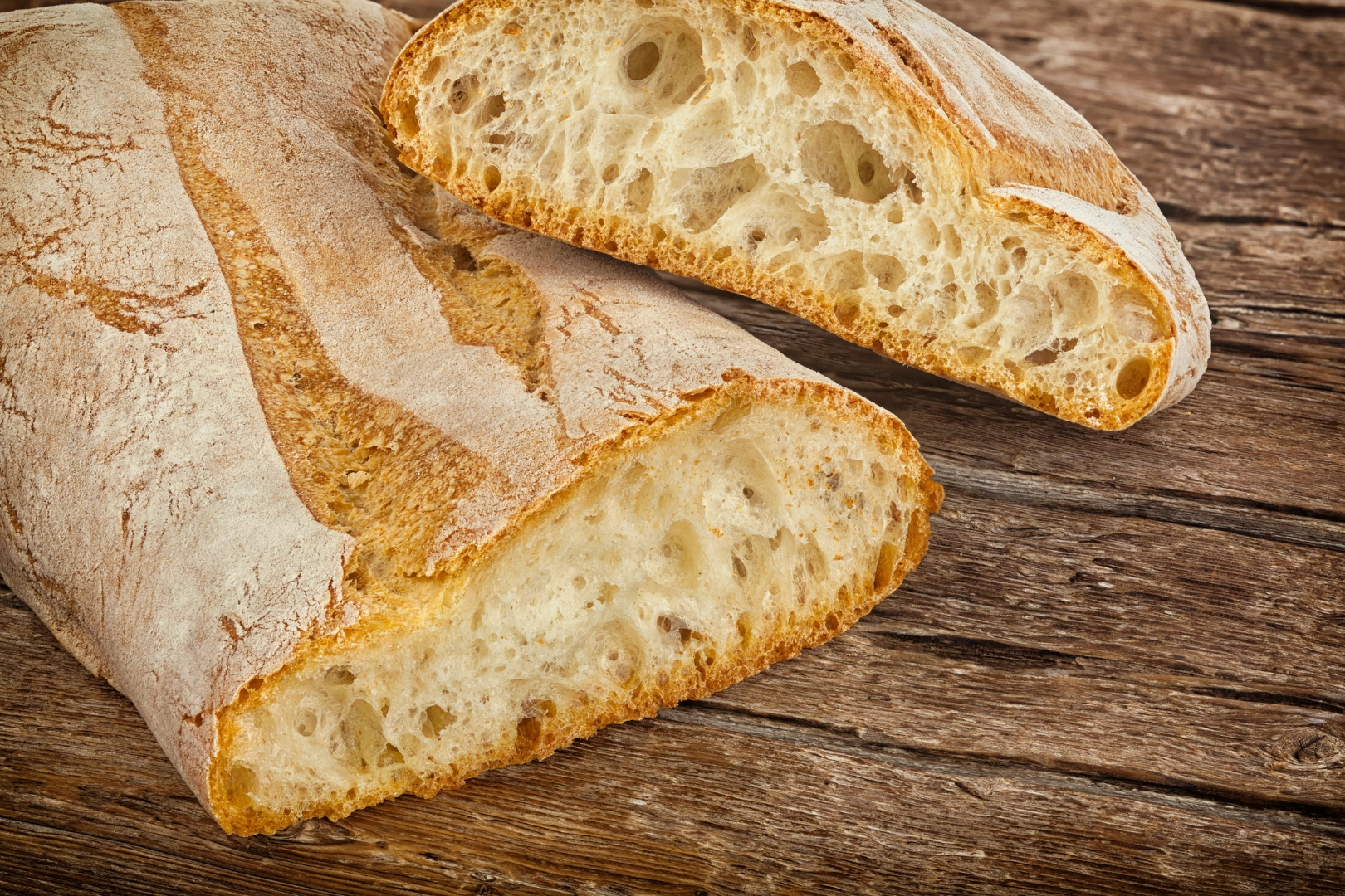 Ciabatta Bread Making