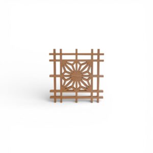 Kumiko Square Coasters (Set of 2)