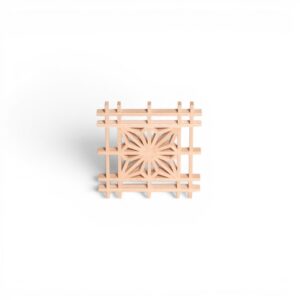 Kumiko Square Coasters (Set of 2)