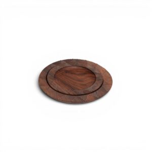 Carved Plates (Set of 2)