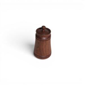Wooden Jar with Lid