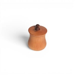 Wooden Jar with Lid