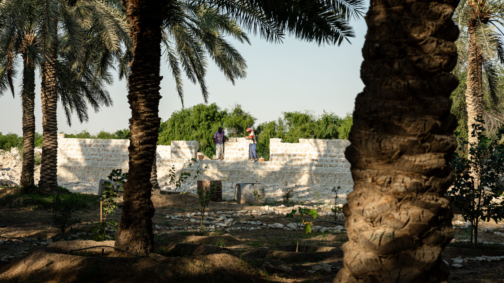 Earth and natural-material construction at Heenat Salma